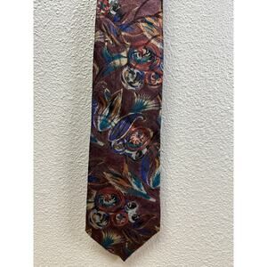 Vintage Wembley Purple Paisley Tie 4" x 61"